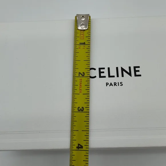 CELINE PARIS White Rigid Gift Box Logo Storage Luxury Packaging EUC - Picture 4 of 5